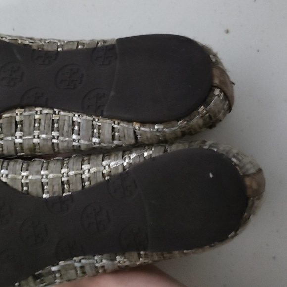 Tory Burch Woven Rattan Reva Flats size 8 - Picture 6 of 13
